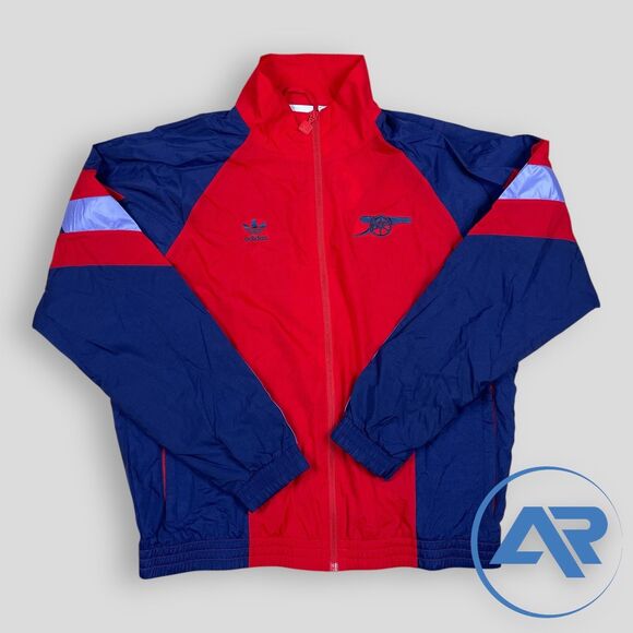 adidas Other - Adidas Originals OG Arsenal Track Jacket Gunners Size Medium  IS6503 Red Blue